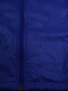 Adidas printed Logo two toned blue Track Jacke - Peeces