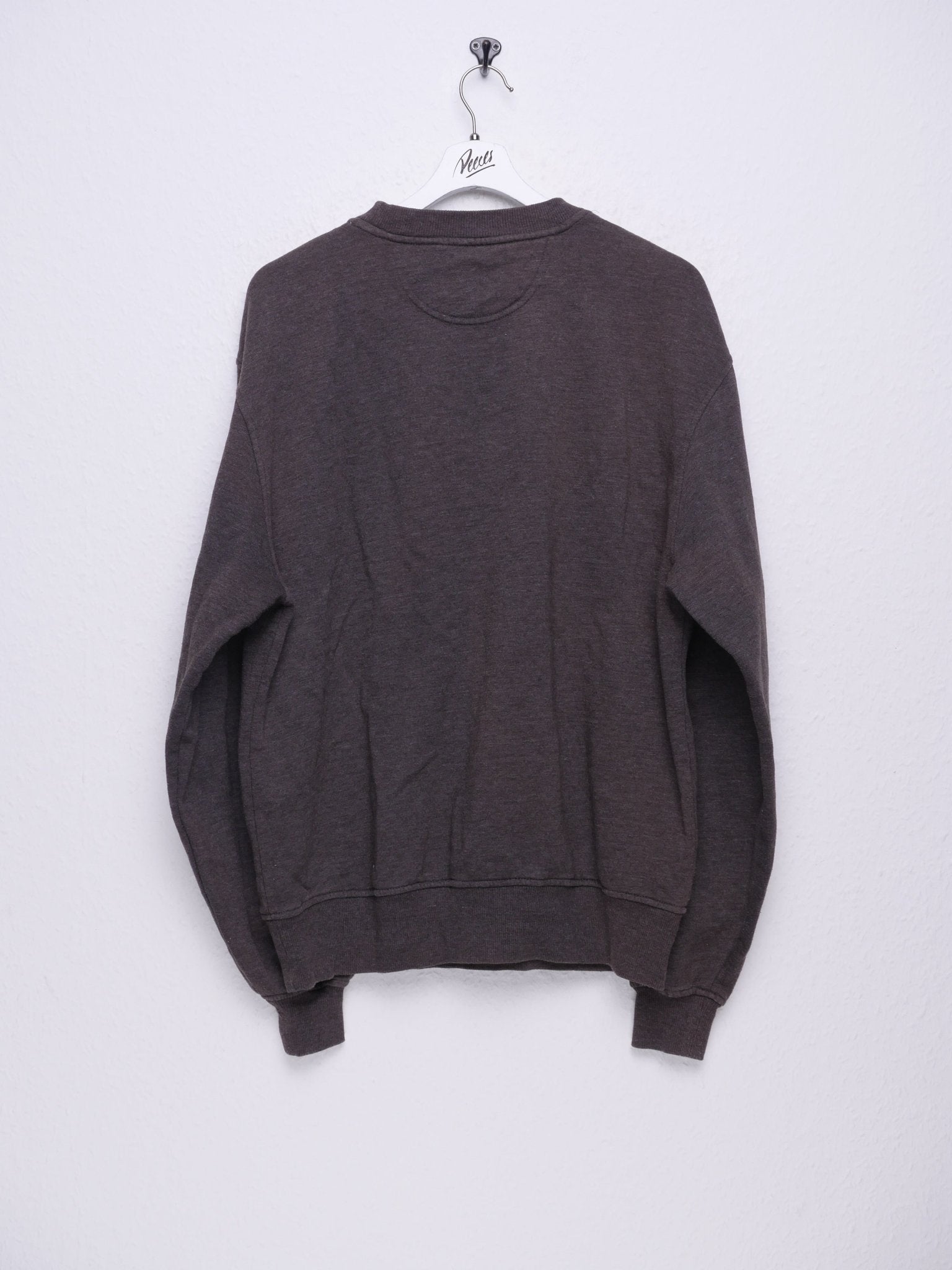 Champion embroidered Logo grey blank Sweater - Peeces