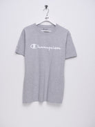 Champion embroidered Logo grey Shirt - Peeces