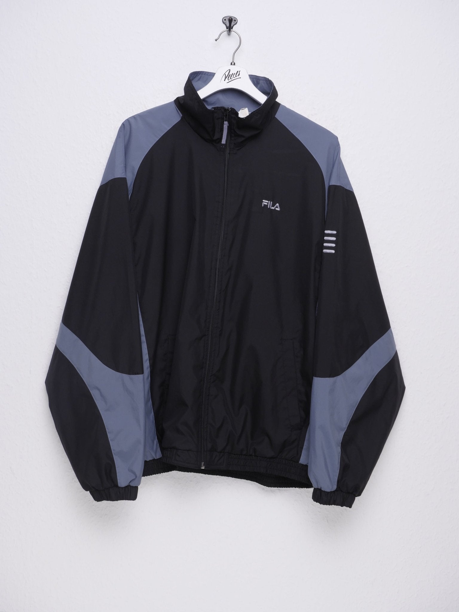 Fila embroidered Logo two toned Track Jacke - Peeces