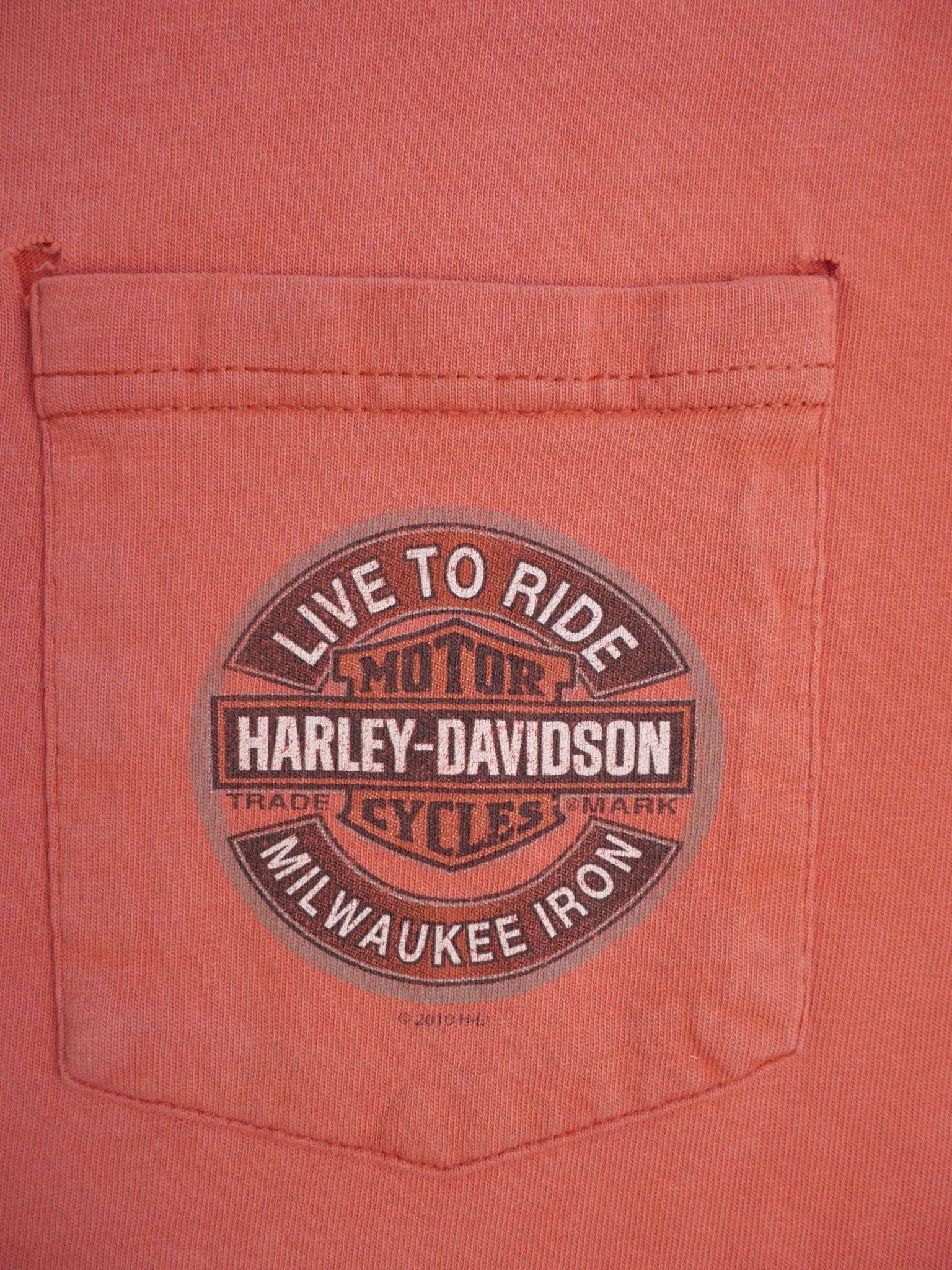 Harley Davidson New Mexico washed Graphic Shirt - Peeces