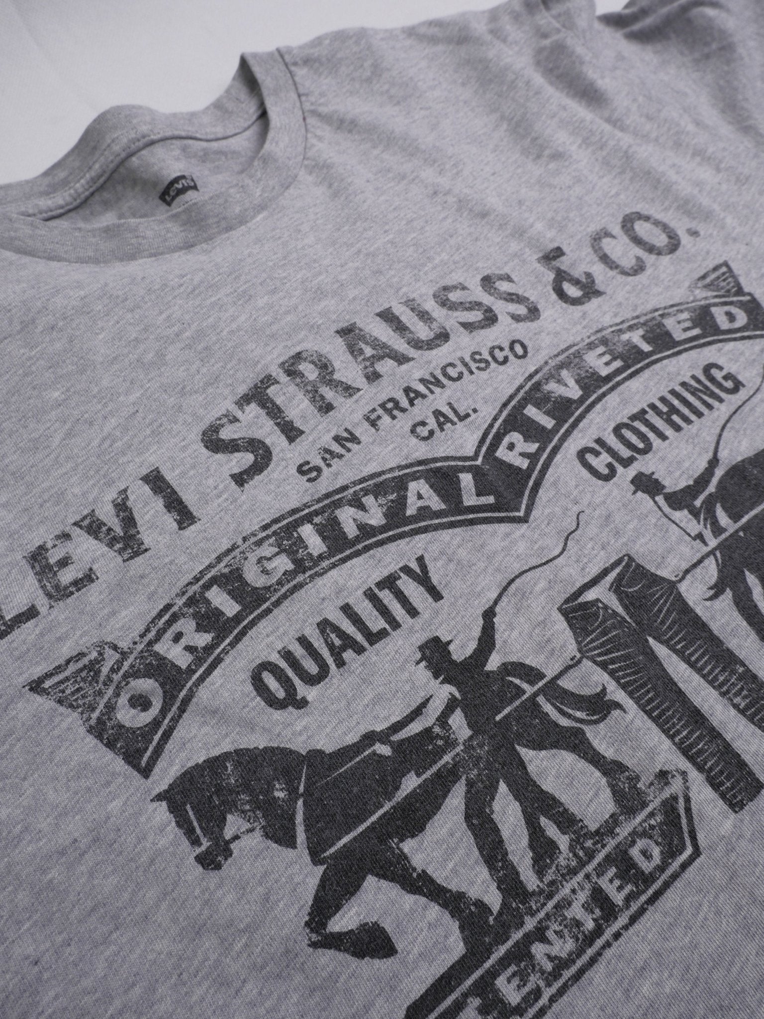 Levis printed Logo grey Shirt - Peeces