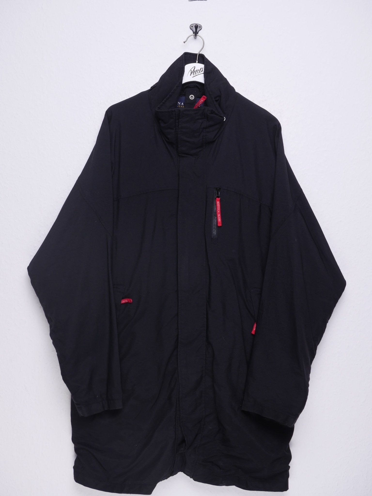 Nautica black oversized Parka Jacke - Peeces