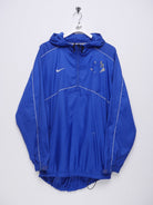 Nike Cricket embroidered Swoosh blue Track Jacke - Peeces