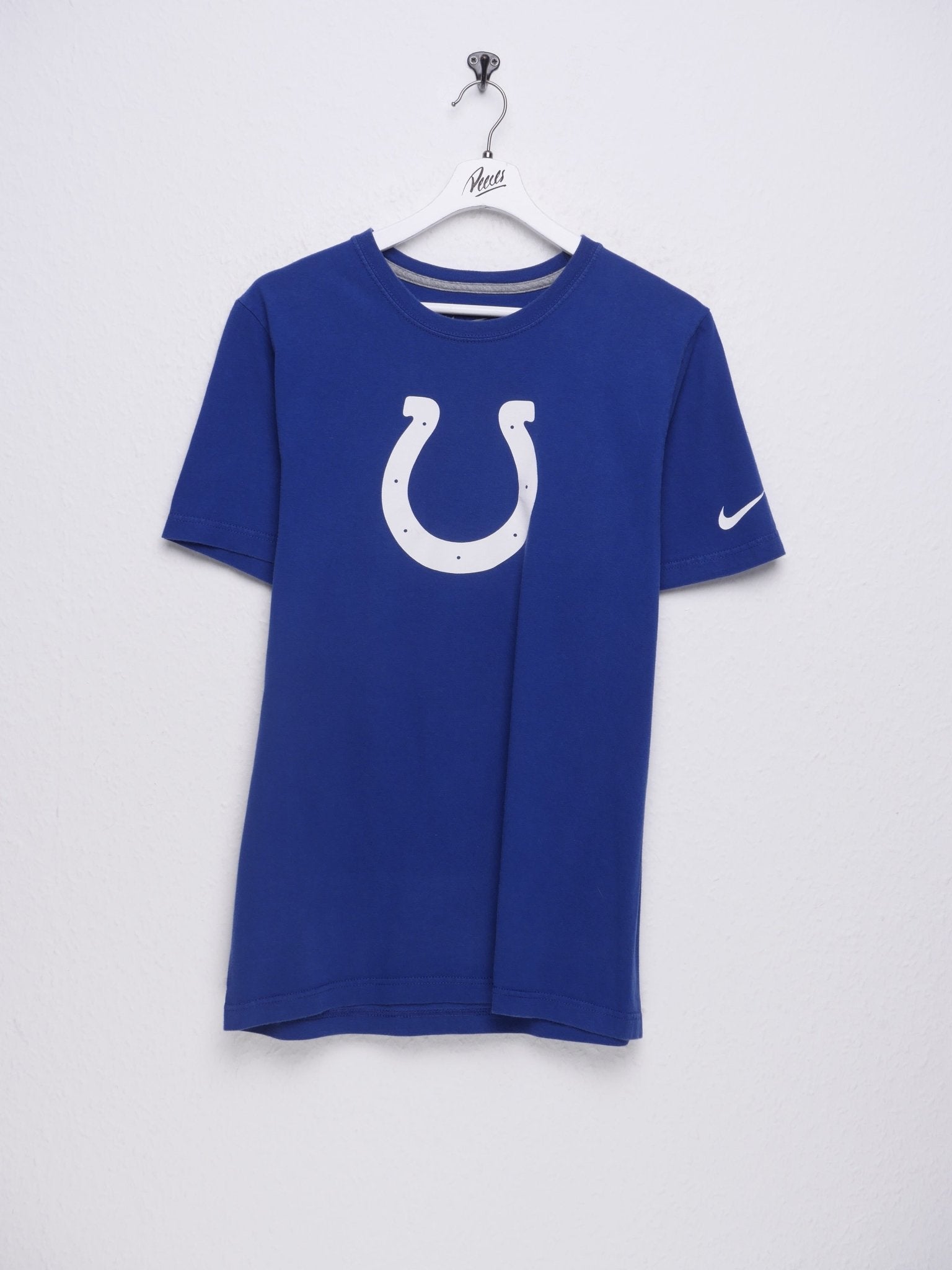 Nike Luck printed Swoosh blue Shirt - Peeces