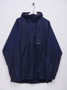 Nike printed Logo navy Windbreaker Track Jacke - Peeces