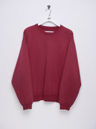 Plain burgundy Sweater - Peeces