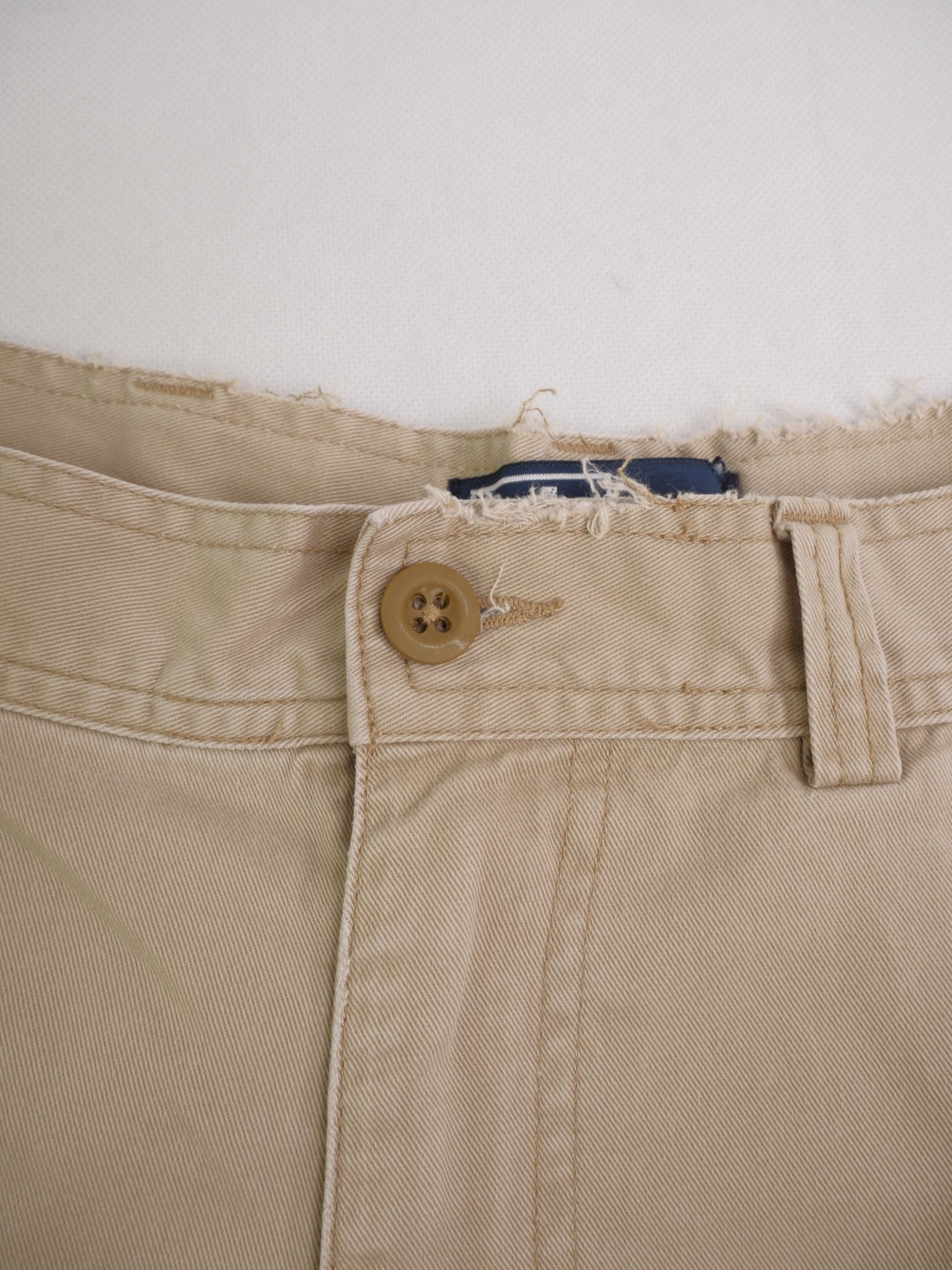 Polo Ralph Lauren patched Logo beige Cargo Short Hose - Peeces