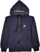 Napapjiri Zip Pullover blau