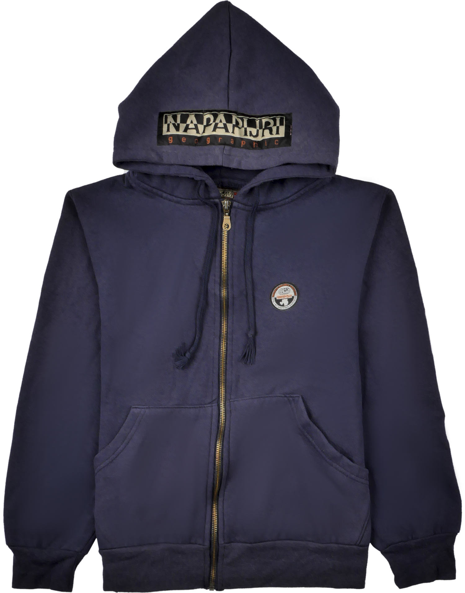 Napapjiri Zip Pullover blau