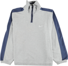 Nike Half Zip Pullover grau