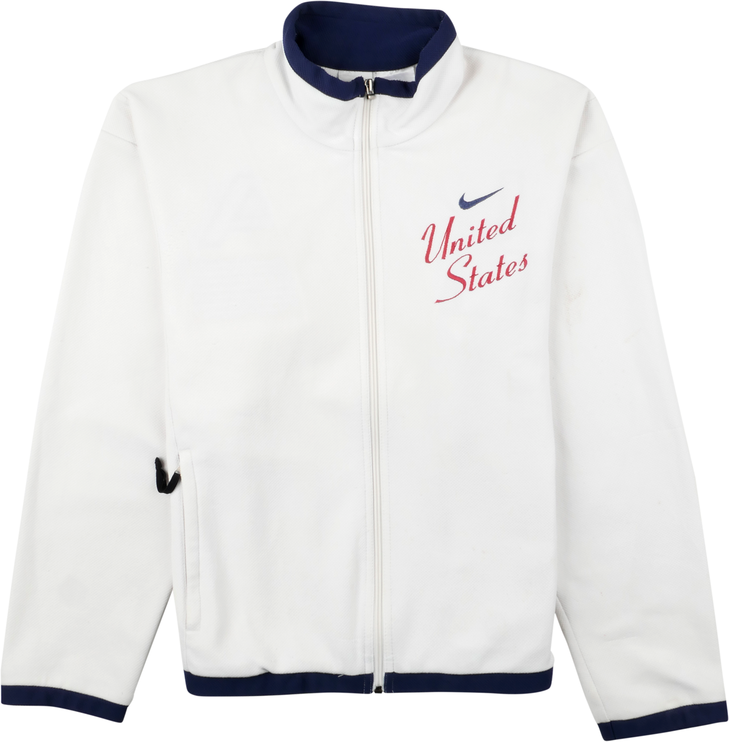 Nike Track Jacke weiß