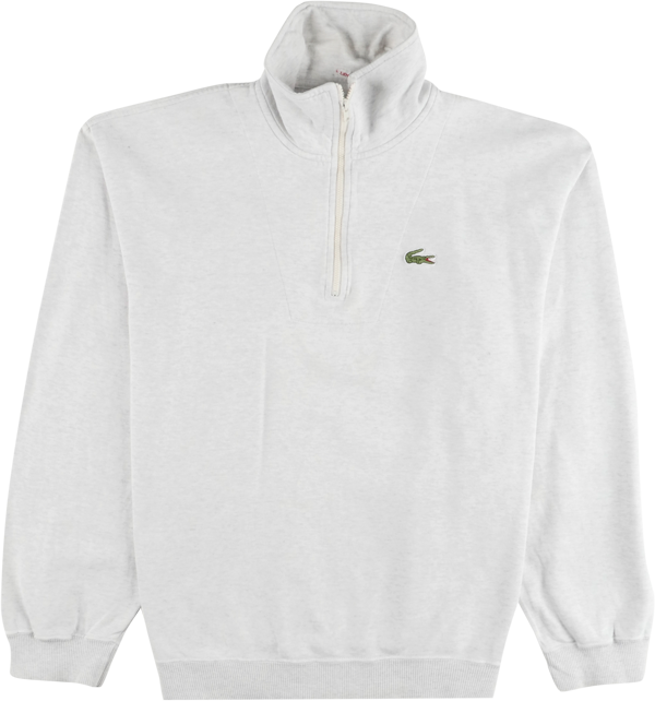 Lacoste Half Zip Pullover weiß