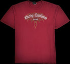 Harley Davidson Grafik T-Shirt rot