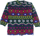 Fleece Pullover bunt