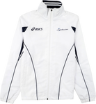 Asics Track Jacke weiß