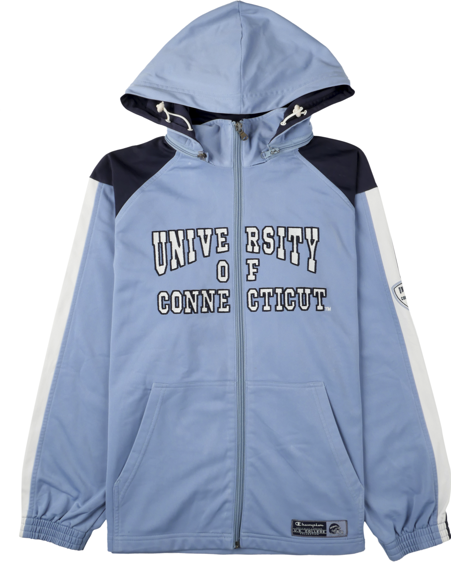 Champion Track Jacke blau Conneticut Huskies