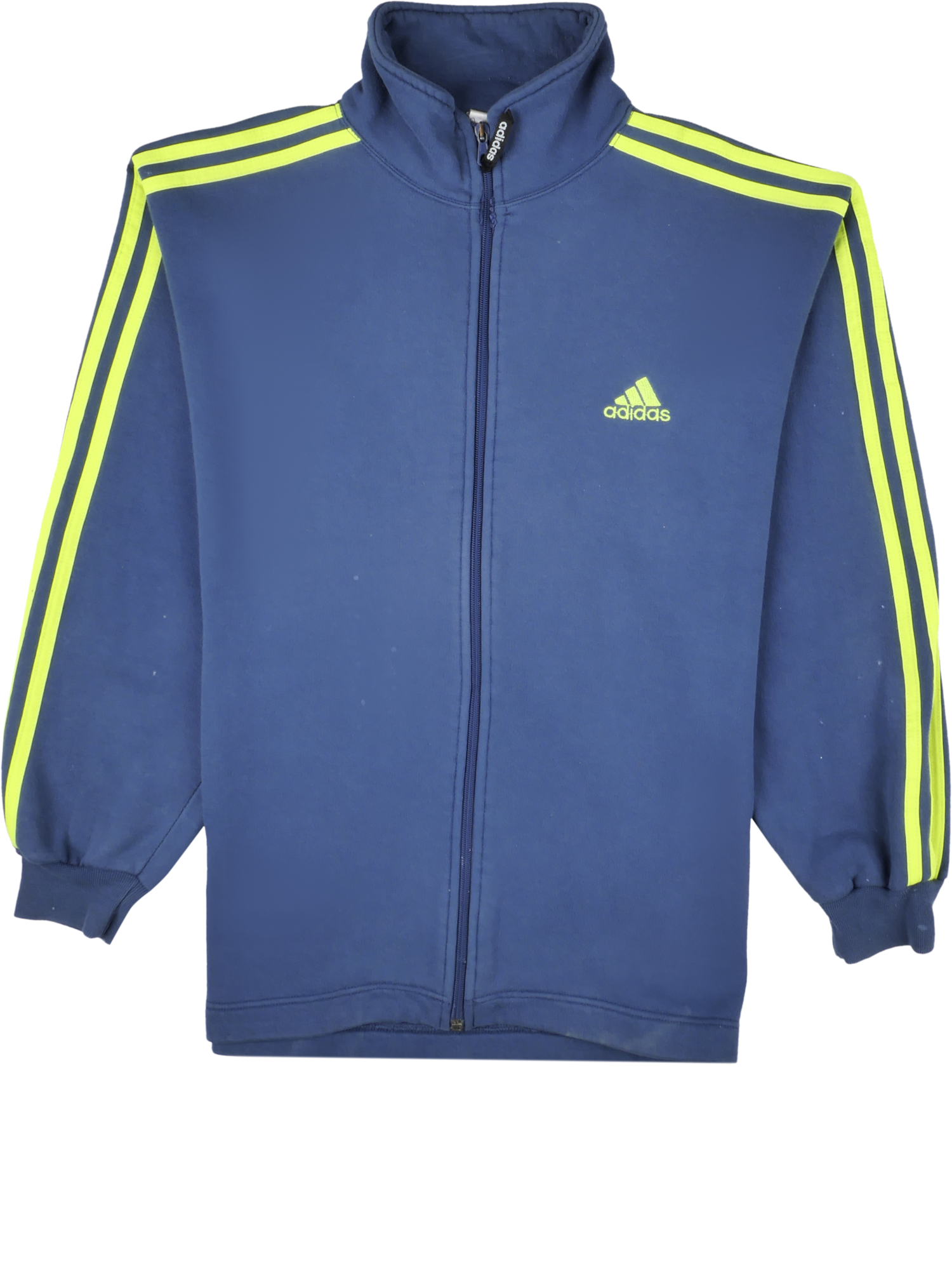 Adidas Zip Pullover blau