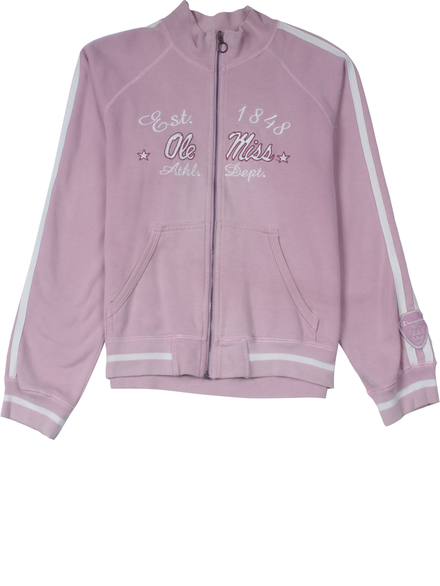 Champion Zip Pullover pink