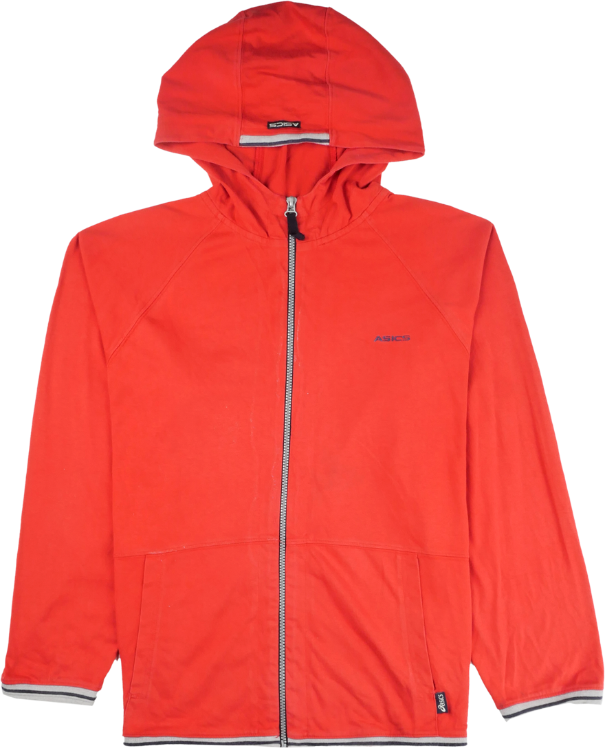 Asics Track Jacke rot