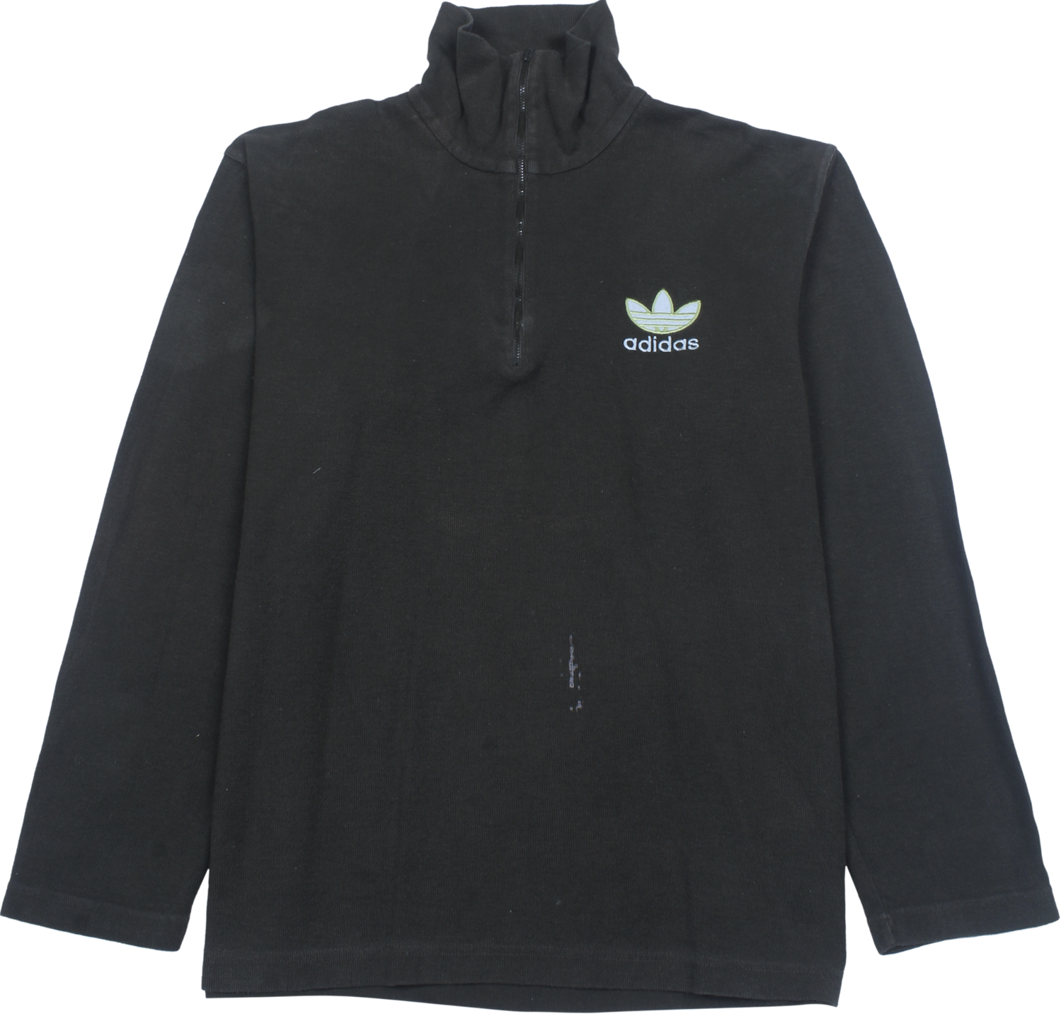 Adidas Half Zip Pullover grün