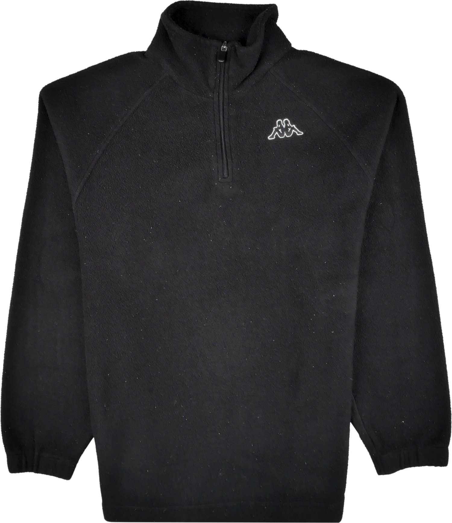 Kappa Fleece Pullover schwarz