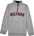 Tommy Hilfiger Half Zip Pullover grau