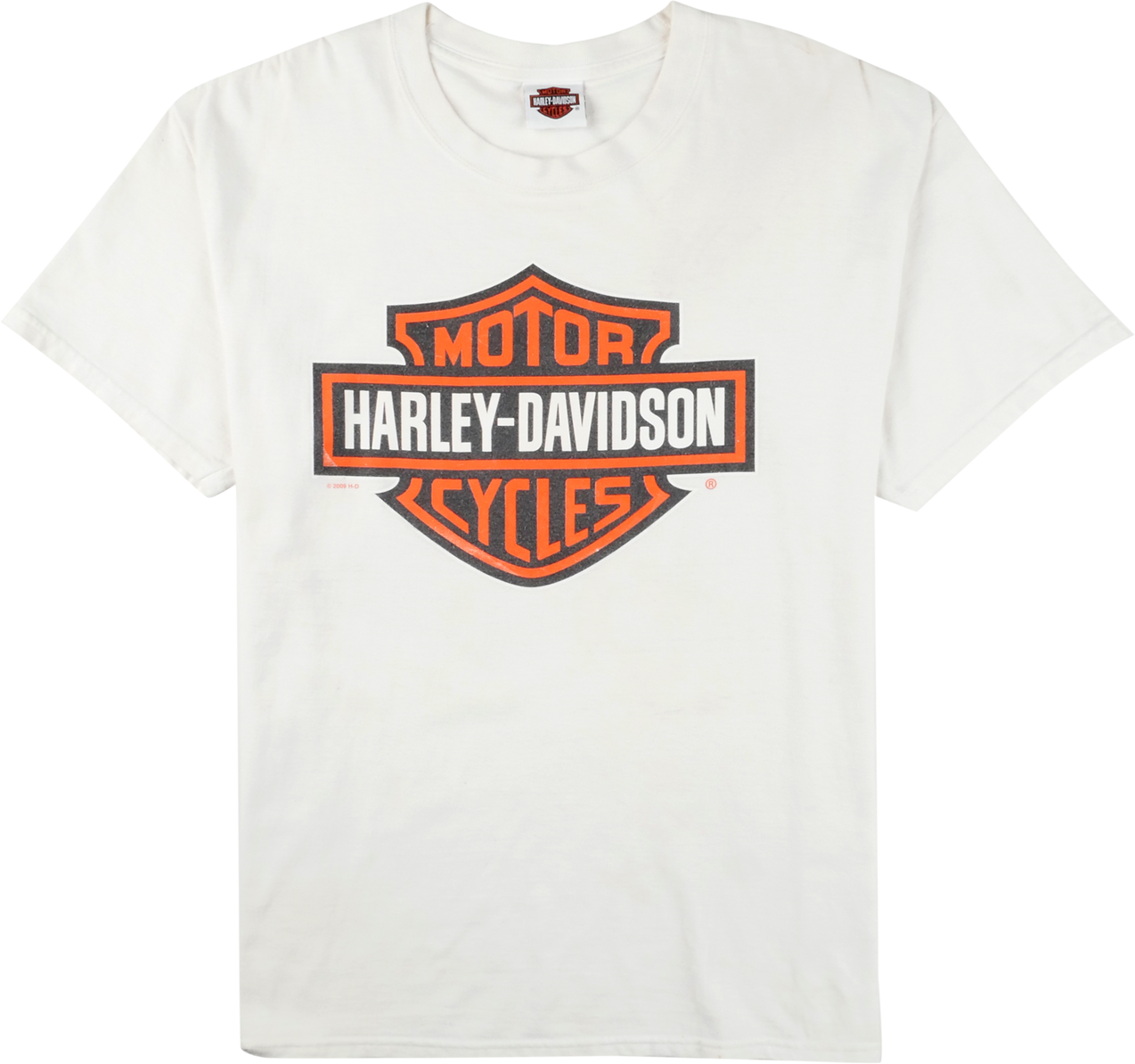 Harley Davidson Grafik T-Shirt weiß