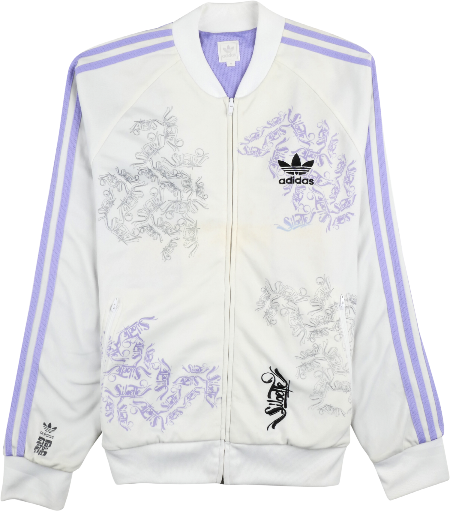 Adidas Track Jacke weiß