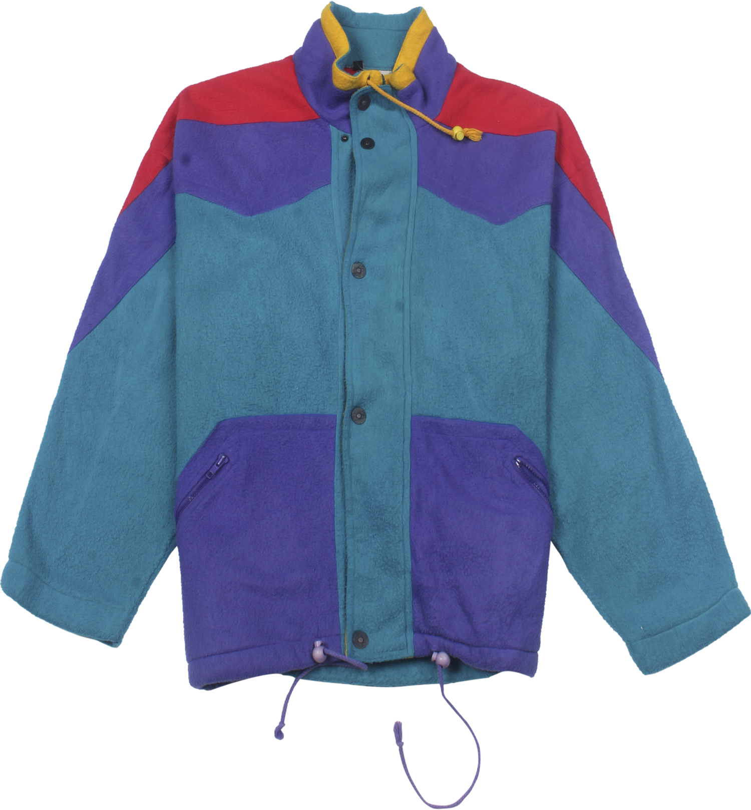 Fleece Jacke bunt