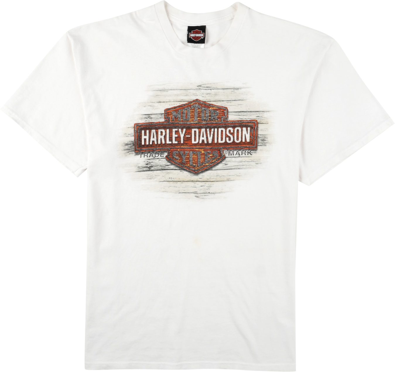 Harley Davidson Grafik T-Shirt weiß