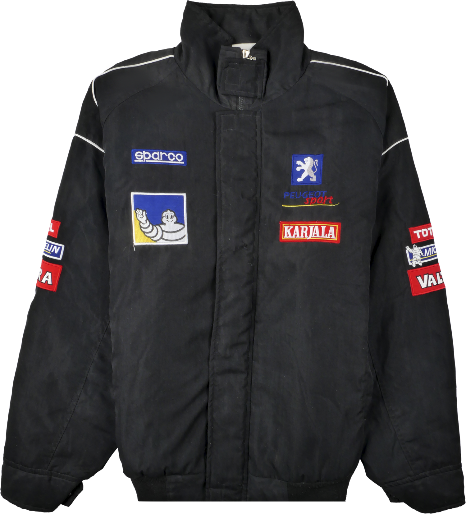 Racing Jacke schwarz