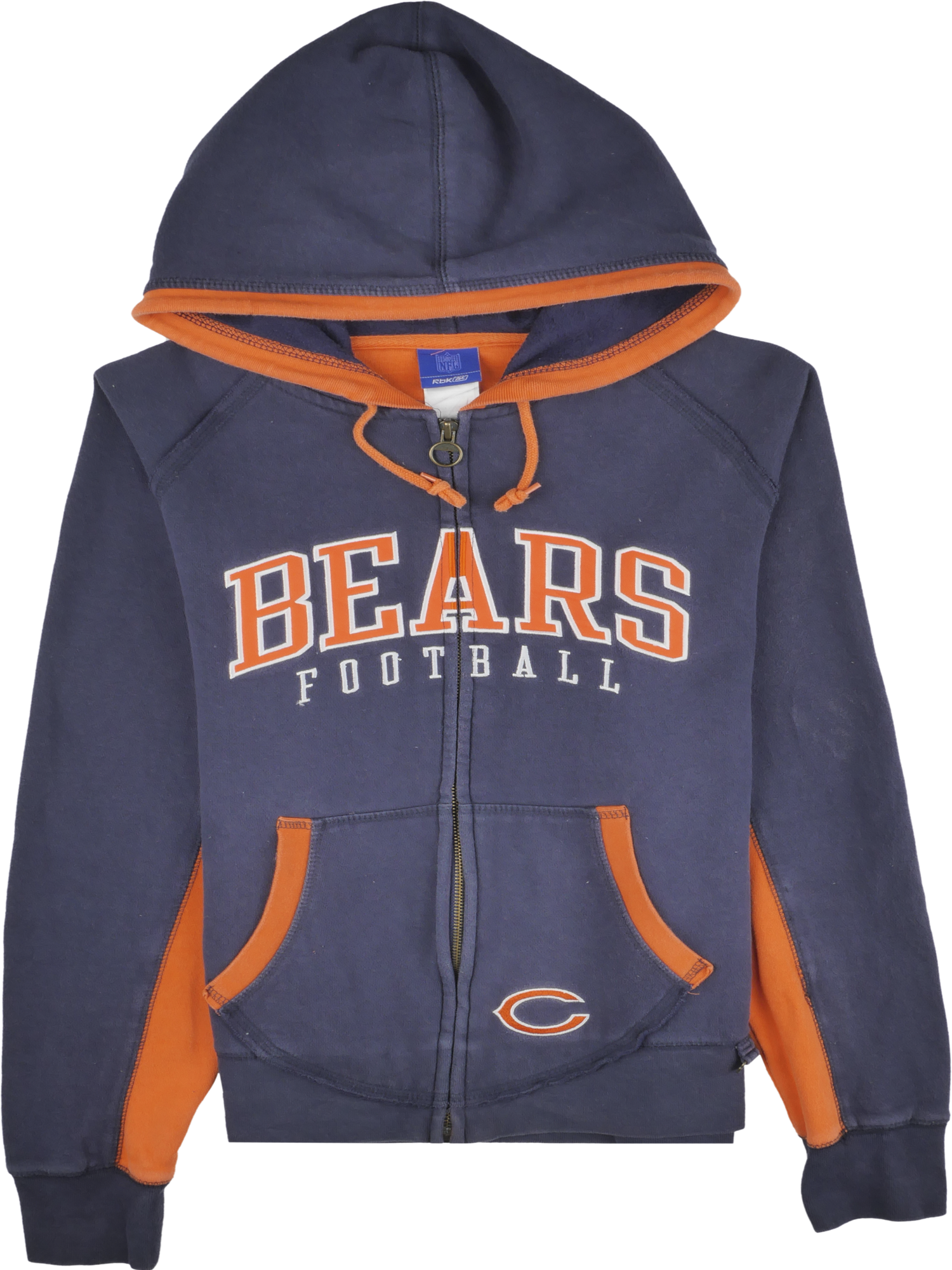 Nfl Zip Pullover blau Chicago Bears