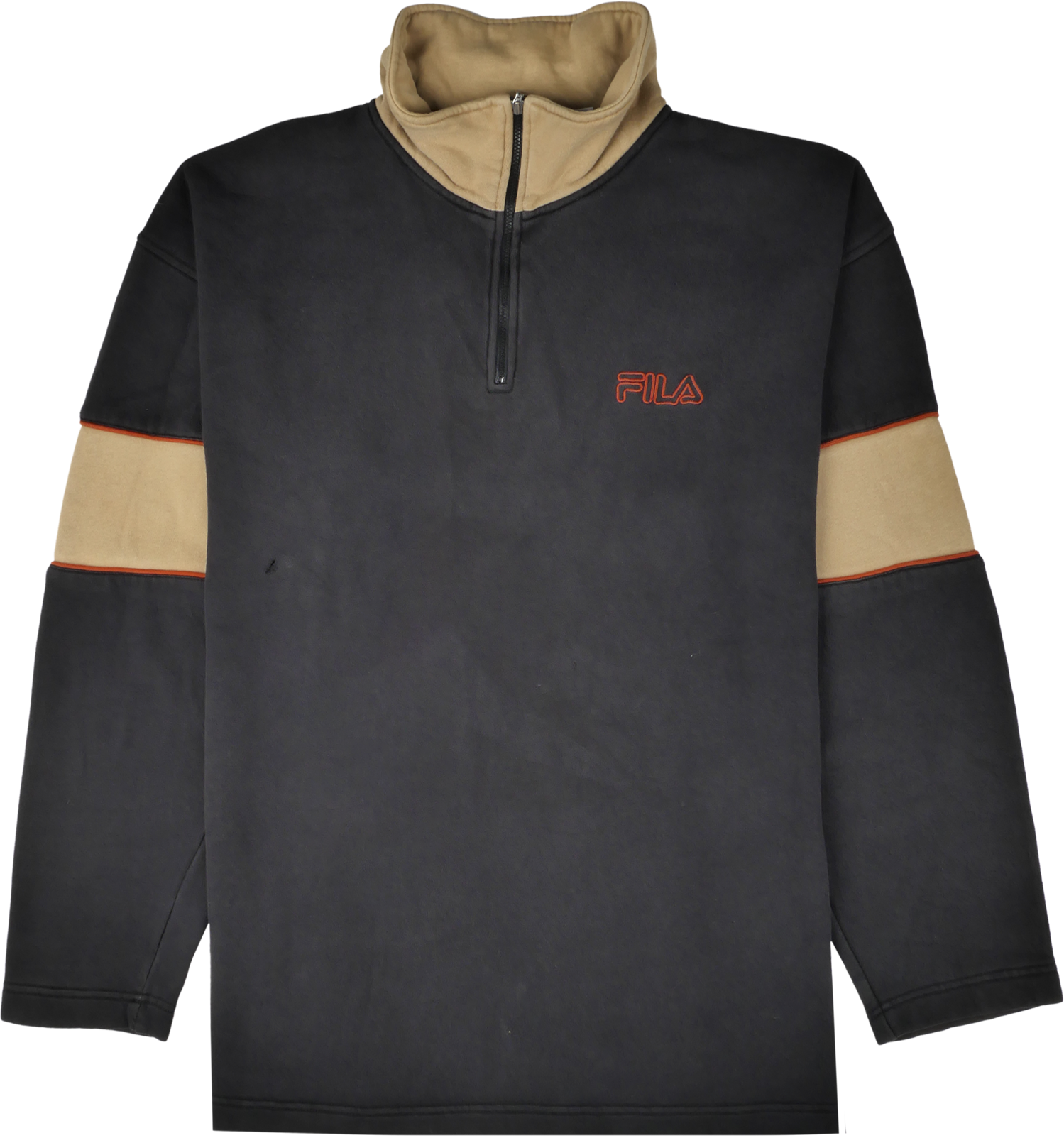 Fila Half Zip Pullover schwarz