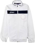 Asics Track Jacke weiß