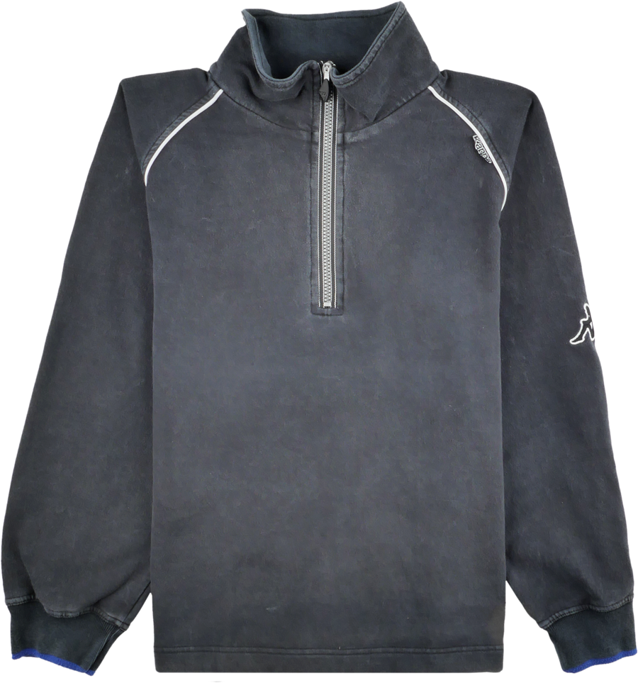 Kappa Half Zip Pullover blau