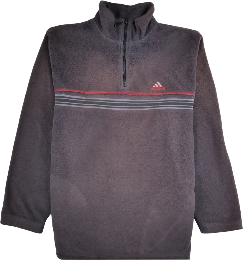 Adidas Fleece Pullover grau