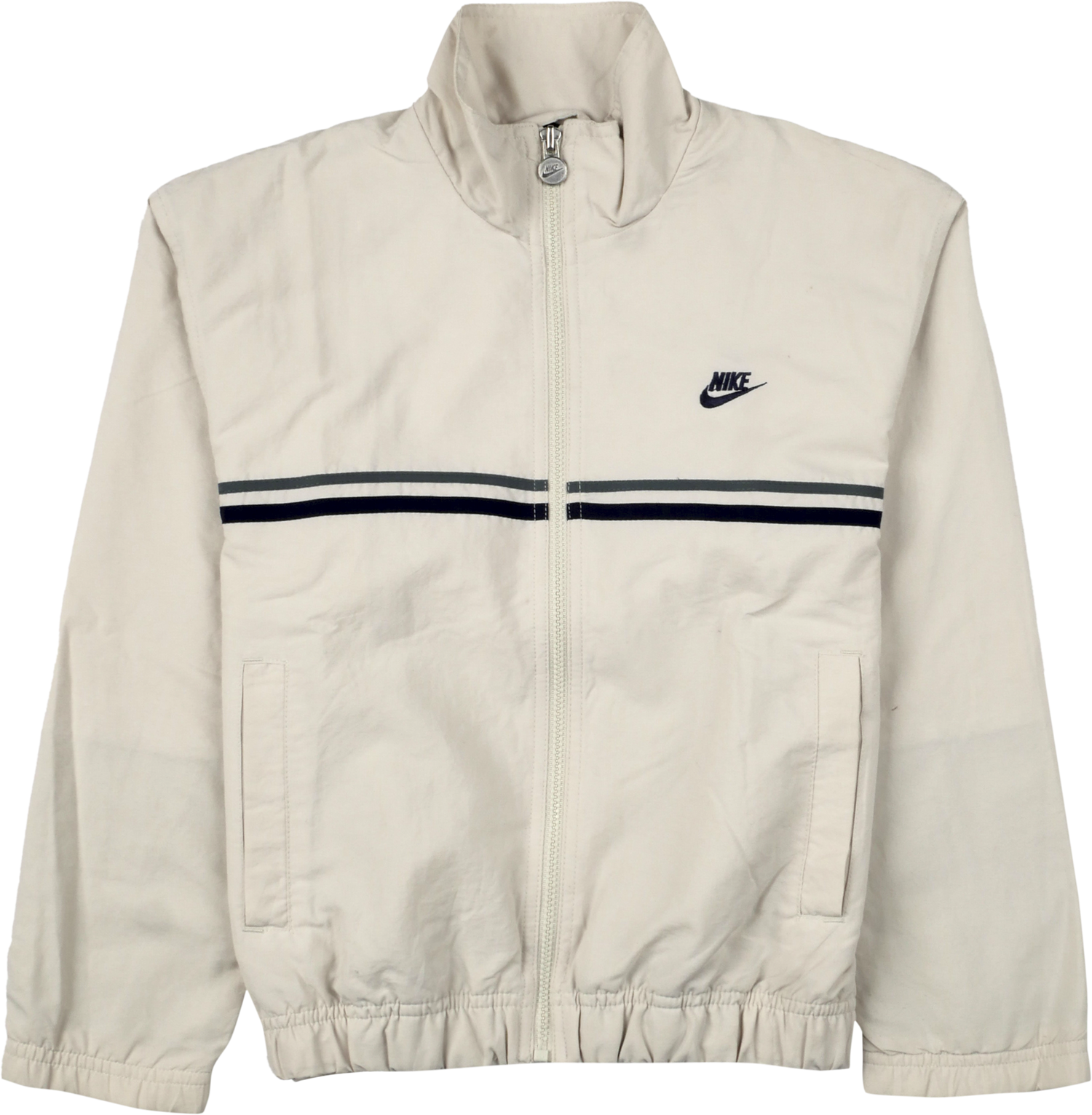 Nike Track Jacke beige