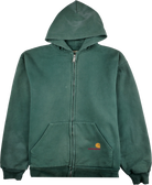 Carhartt Kapuzen Pullover grün