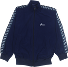 Asics Zip Pullover blau