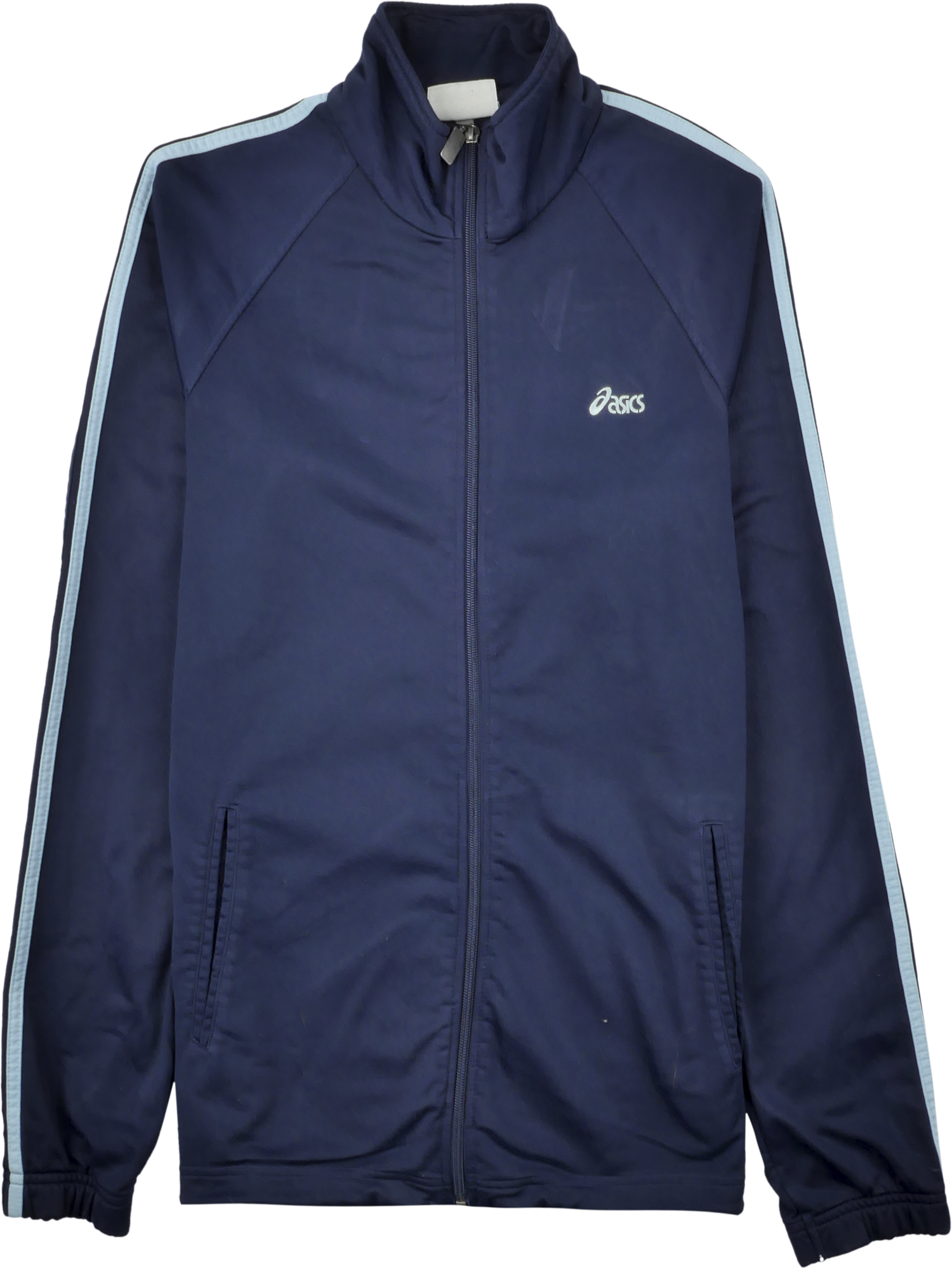 Asics Track Jacke blau