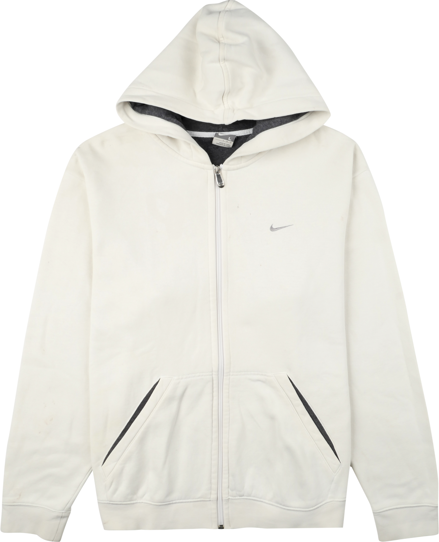 Nike Kapuzen Pullover weiß