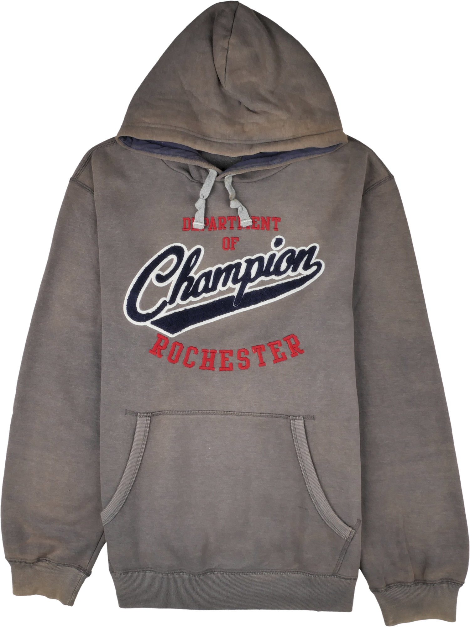 Champion Kapuzen Pullover grau