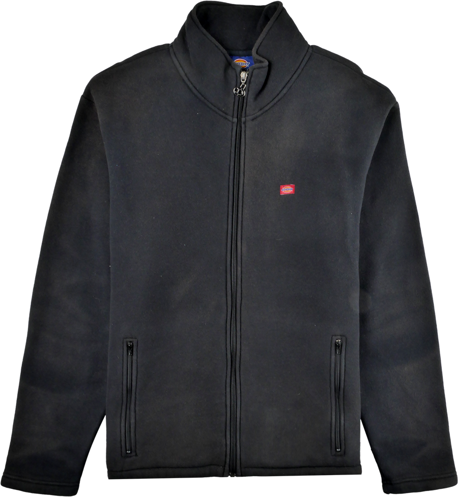 Dickies Zip Pullover schwarz