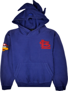 Mlb Kapuzen Pullover blau