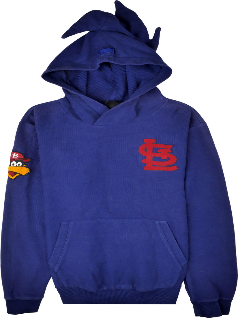 Mlb Kapuzen Pullover blau