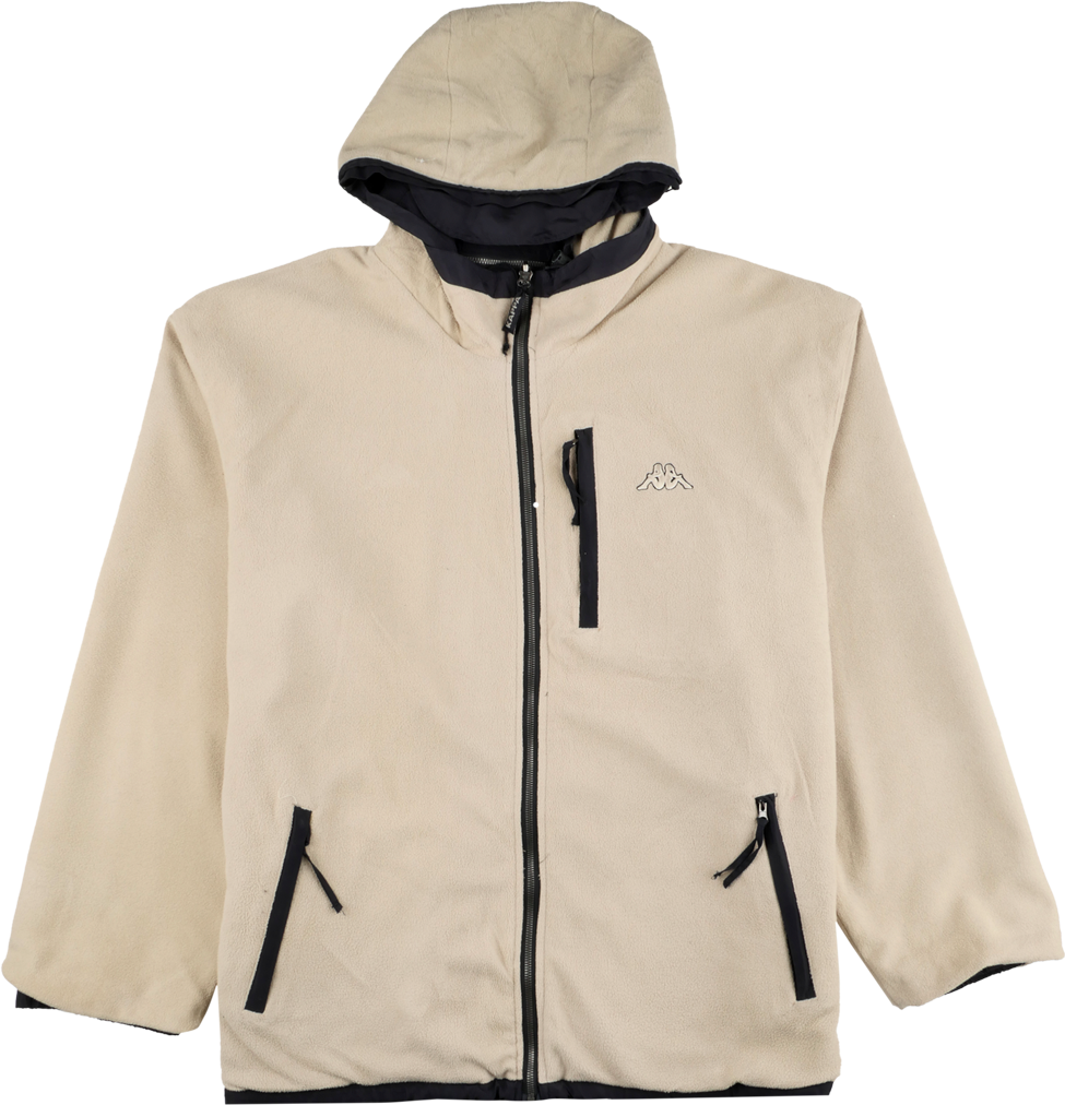 Kappa Fleece Jacke beige