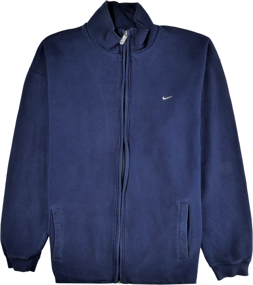 Nike Zip Pullover blau