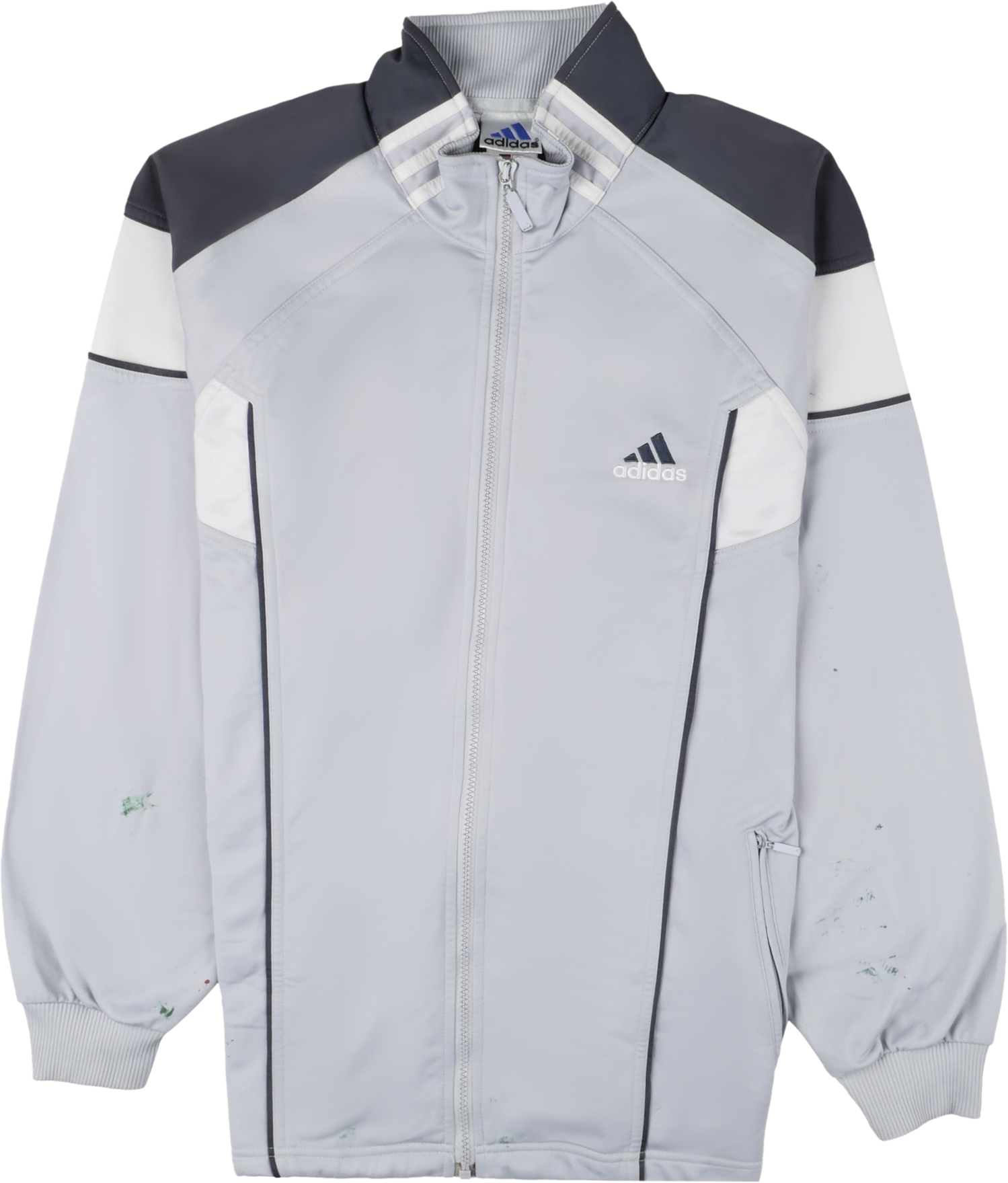 Adidas Track Jacke grau