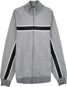 Champion Zip Pullover grau